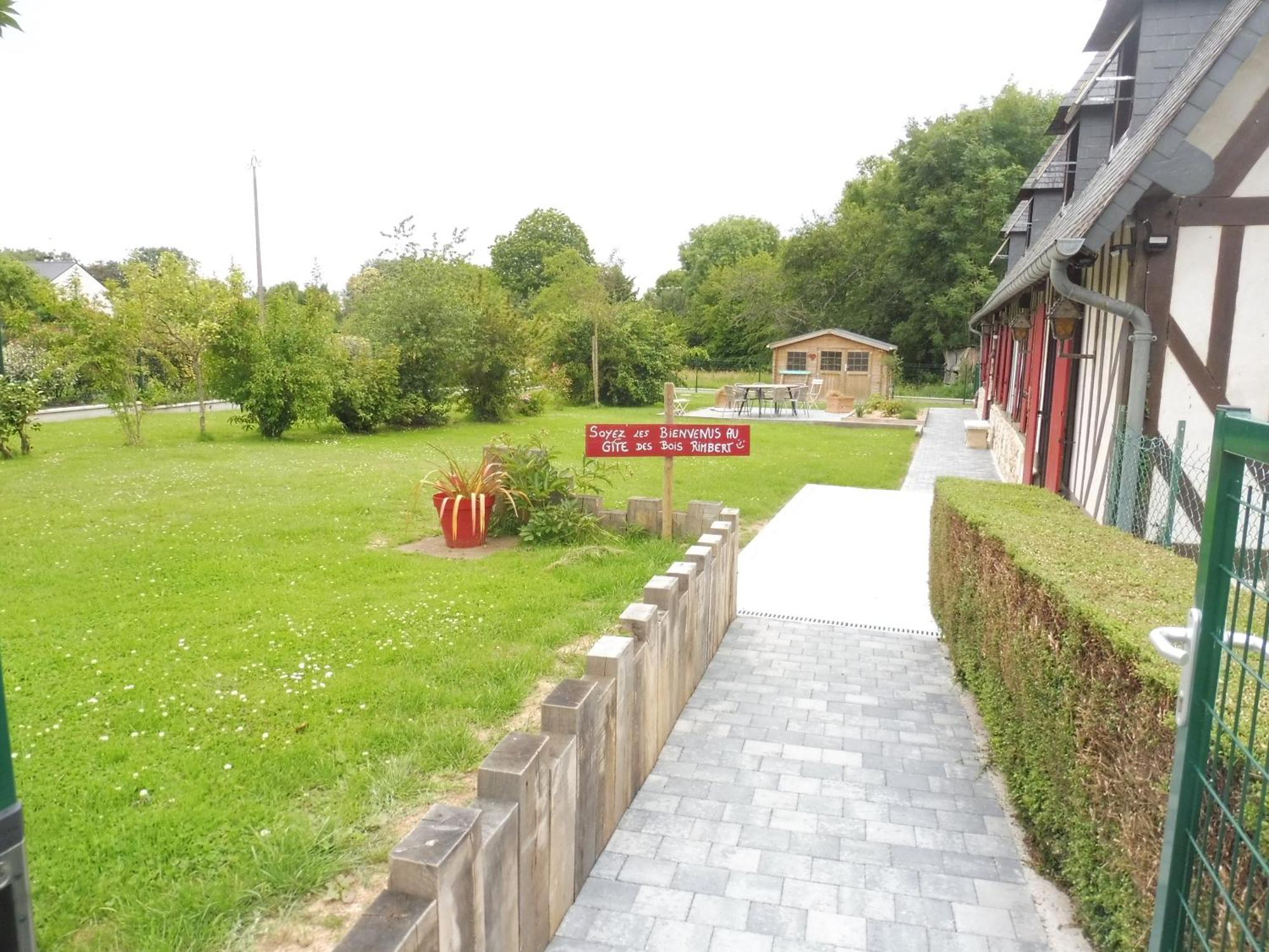 Gite Des Bois Rimbert Beuzeville Exteriör bild